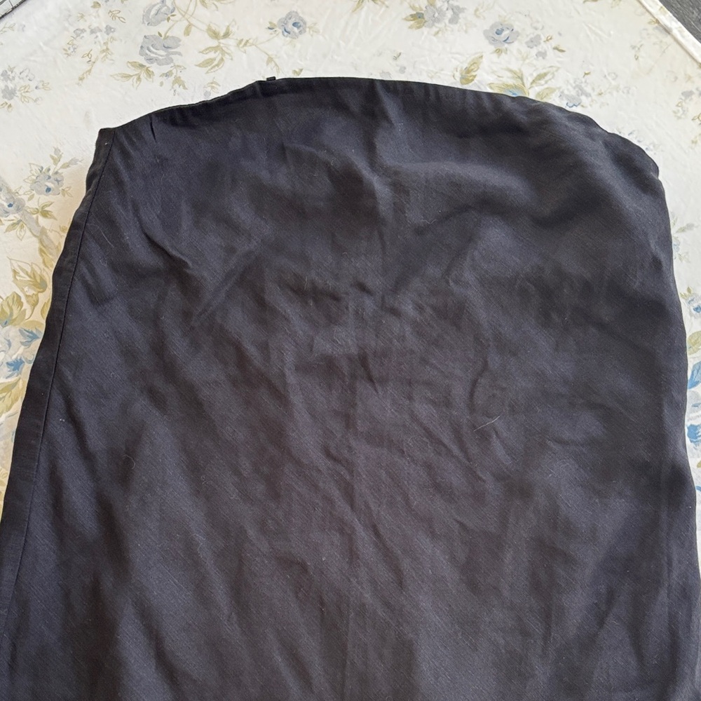 Banana Republic Strapless Black Midi Dress - Picture 3 of 7